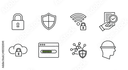 Illustrations of security and privacy measures