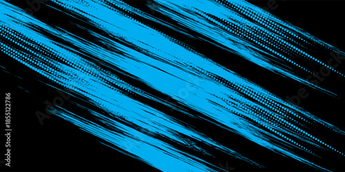 black and blue background, halftone background design