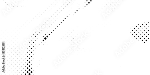 Black and White Abstract Halftone Dot Pattern Background. modern creative trendy design