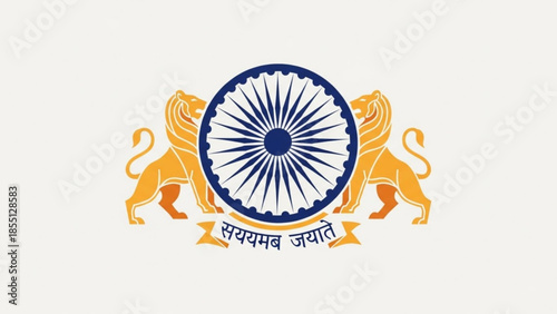 Emblem of india, lion capital of ashoka, indian government symbol, national emblem, wheel of dharma, lions, indian culture, government logo, asia