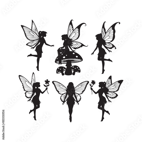  Fairy Silhouettes Collection