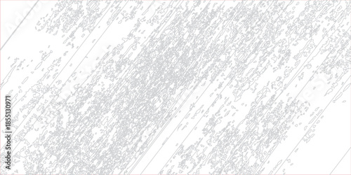 Abstract light grey and white diagonal grunge texture background with subtle distressed lines for modern design projects