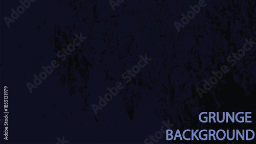 Dark Navy Blue Abstract Grunge Background Texture for Wallpaper, Digital Art, Website Design, Poster, Banner and Creative Projects