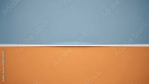 Blue and Orange Abstract Colorful Background.