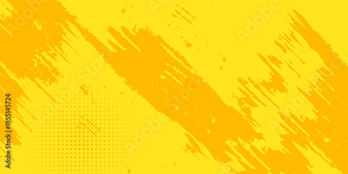 Abstract Retro comic yellow background raster gradient halftone  stock vector sports