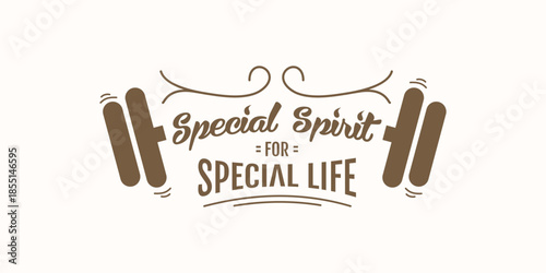 Banner design vector for health and fit Premium Vcetor