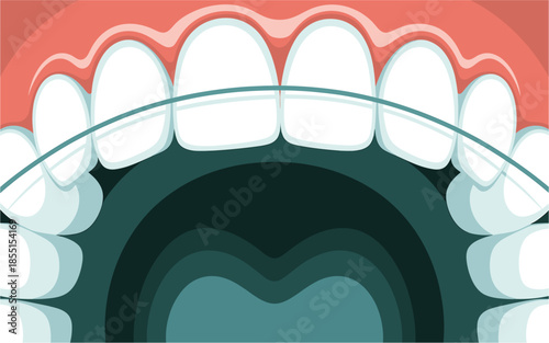 Dental flossing for healthy teeth and gums