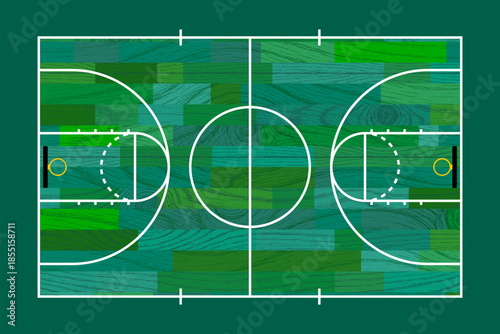 basketball court (artwork 6)