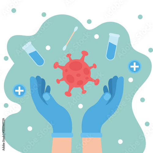 Corona virus testing and medical examination