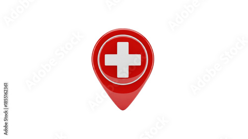 Health care red map pin Free Download Health care red map pin - GFXLoad