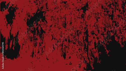Dark Red Abstract Grunge Texture Background