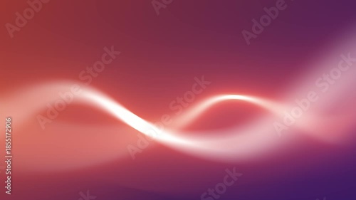 Abstract Red And Purple Swirl With Bright Light image