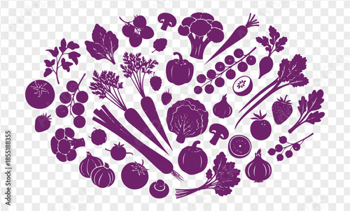 Assorted Vegetables Illustration