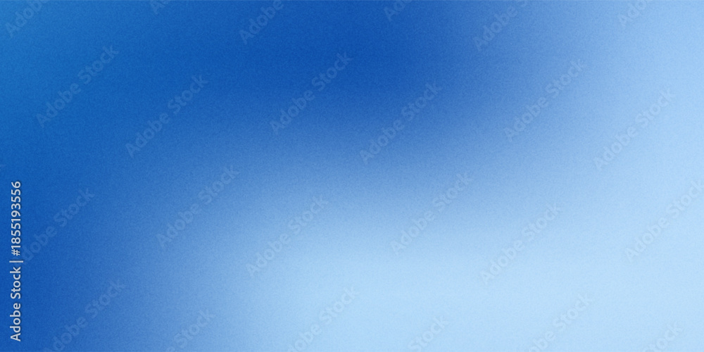 Obraz premium Abstract light blue gradient background with grainy noise texture.