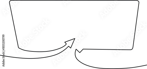 Arched bridge over water Vector