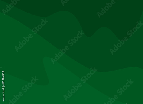 Wallpaper Mural Elegant gradient dark green abstract background featuring smooth flowing waves and professional minimalist design. ideal for corporate presentations, eco-friendly background, natural wallpapers. Torontodigital.ca