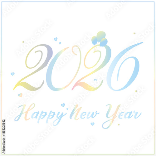 Happy new year 2026 banner design