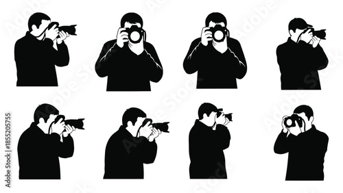 Photographer in action