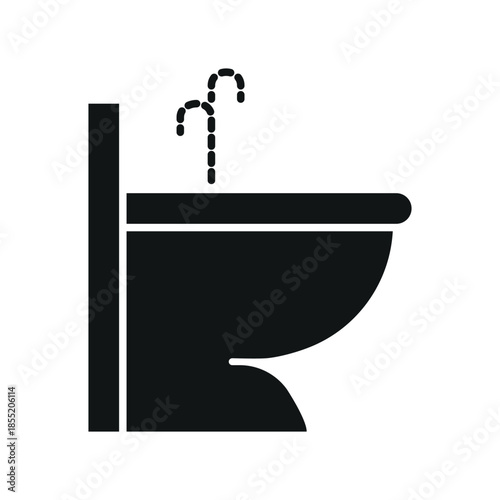 Bidet icon vector design template