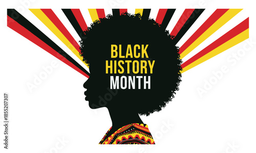 Celebrating black history month with the strength and heritage of african culture