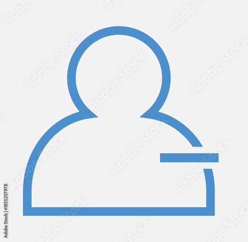 Blocked User Account Icon