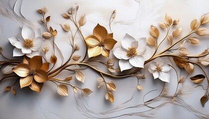 Decorative Floral Vines