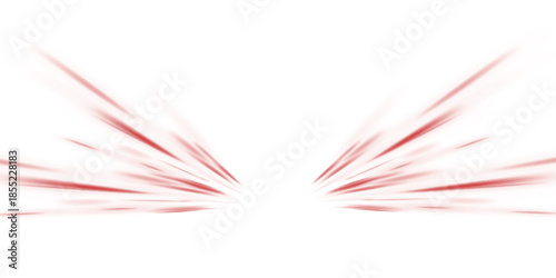 Png futuristic technological style. Png abstract background with speed lines. Neon color rays vector abstract background. The light lines of the road a blue light background creating of movement