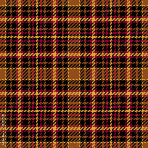 Seamless  brown,red color check pattern. Checkered design for prints.Repeating patern plaid.  Repeated tartan fabric.Vector scottish fabriс.Ekose texture.Madras flannel.Checker line.Stripe gingham.
