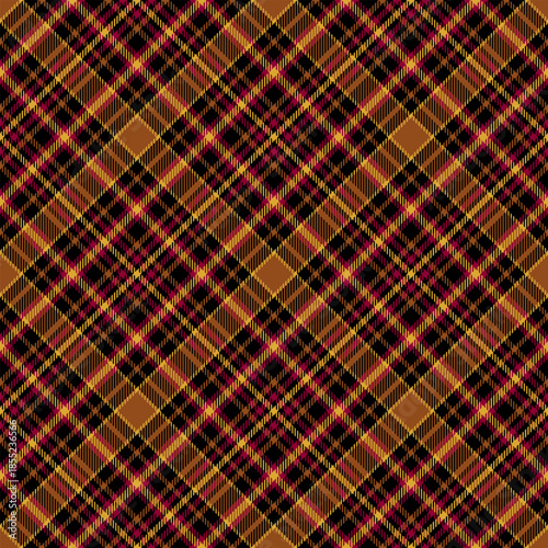Seamless  brown,red color check pattern. Checkered design for prints.Repeating patern plaid.  Repeated tartan fabric.Vector scottish fabriс.Ekose texture.Madras flannel.Checker line.Stripe gingham.


