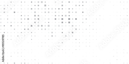 Modern halftone gradient texture. Vanishing polka dot background. Repeating dots gradation pattern abstract simple