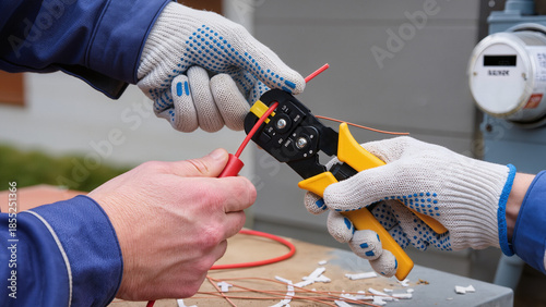 Wallpaper Mural electrician at work Torontodigital.ca