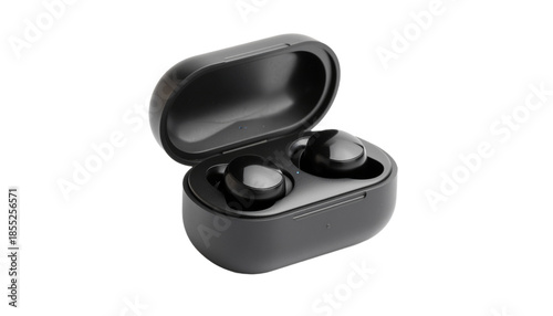 Wireless earbud in charging case