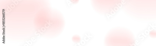 A horizontal banner with abstract shapes and spots on a white background. Mesh effect.