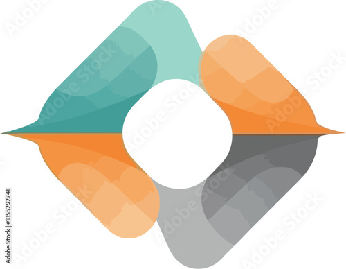 Abstract Whisk Icon Design for Gourmet Restaurant Branding