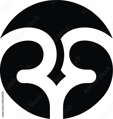 Kitchen Utensil for Mixing Ingredients Vector Illustration