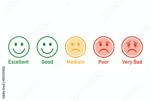 Thinking Emoji Face with Hand on Chin for Curiosity and Contemplation Concepts