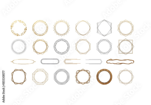 Glossy multimedia UI web buttons set with colorful 3D glass icons SVG on transparent background