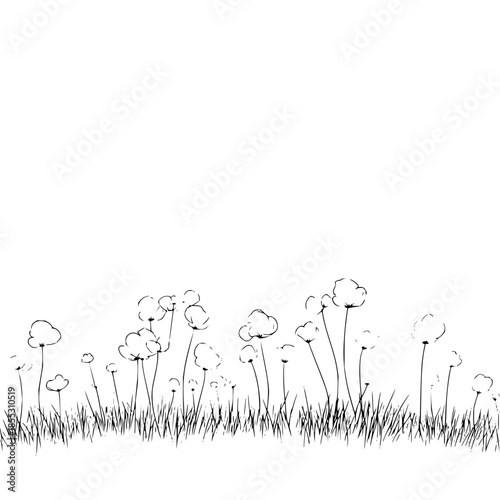 What is the conceptual meaning of this stark, solid black background, offering a blank canvas for design or textual overlay?