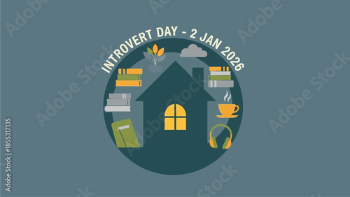 Introvert Day celebration on January 2, 2026 with cozy home and activities