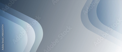 Soft gradient abstract vector long minimal banner Vector abstract graphic geometric Pattern design background template. 