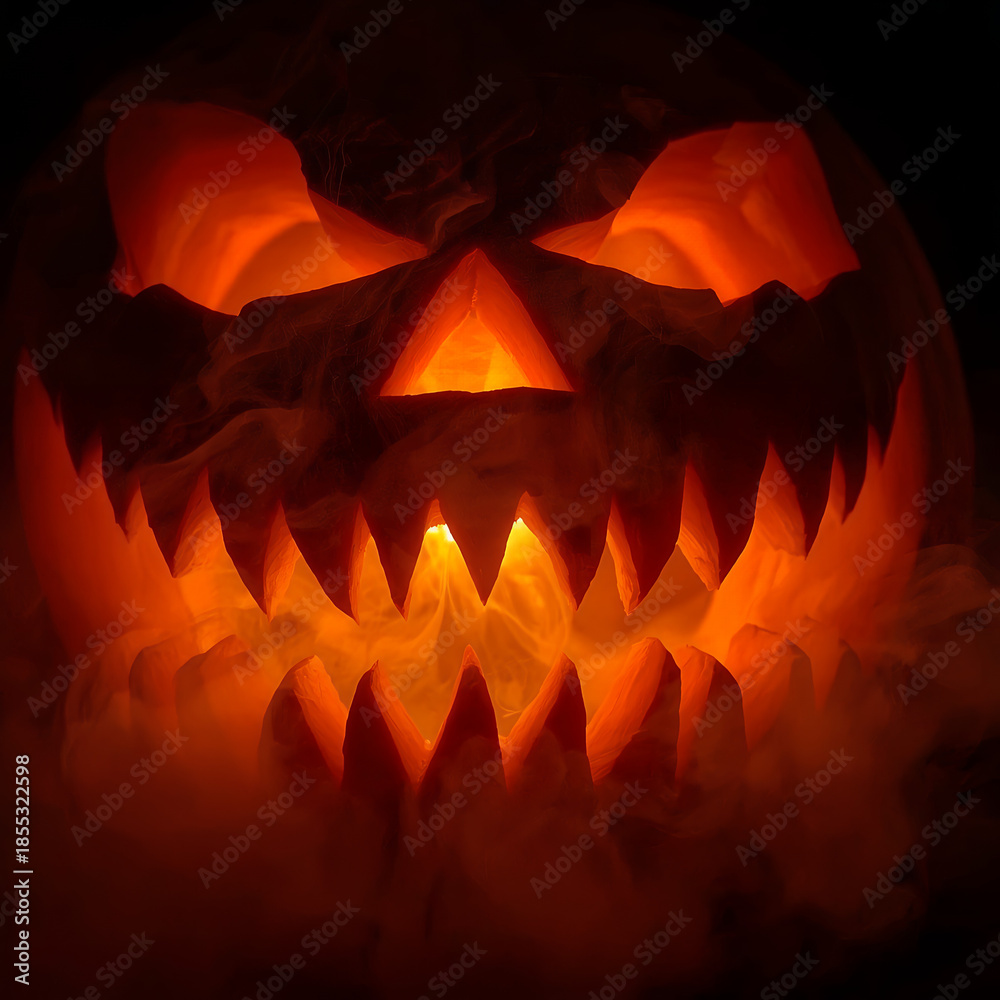 Fototapeta premium halloween jack o lantern