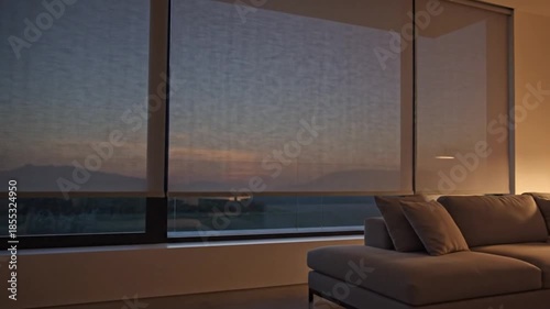 Footage of Automated Blinds