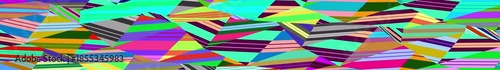 Stripes Animation. Seamless loop animation. Abstract background video.  7680 X 1080 Wallpaper.