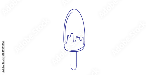 Ice cream line art