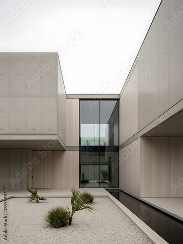 Zen Modern Residence Reflecting Serenity Through Architectural Minimalism