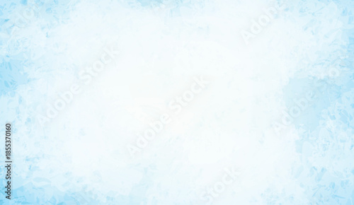 Abstract light blue and white frosted texture background with soft watercolor gradient for versatile design use