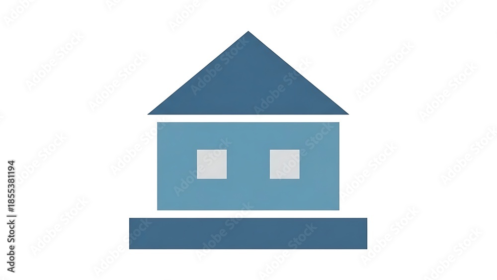 Obraz premium house icon on white background