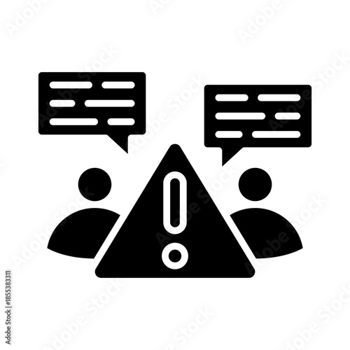 crisis communication icon