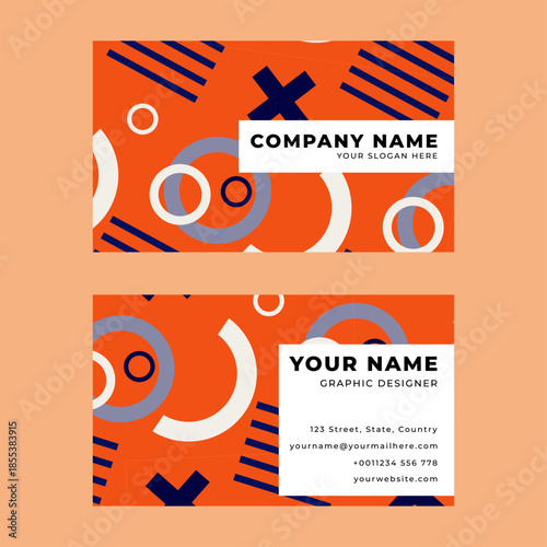 Set of memphis style geometric pattern, line and geometric figures. Design backgrounds for invitation, brochure, cover, website banner, bussines card and social media. 
