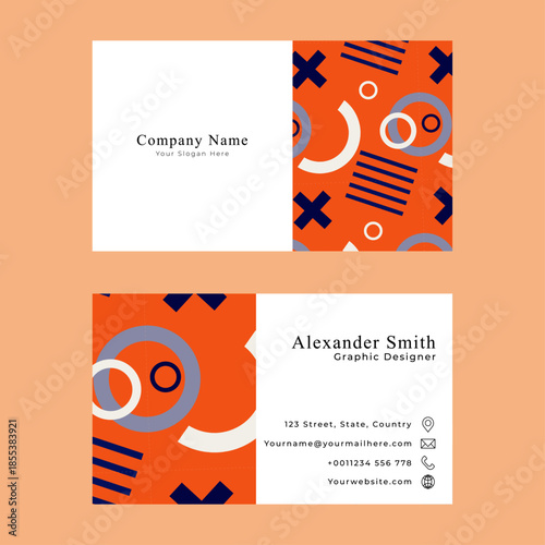 Set of memphis style geometric pattern, line and geometric figures. Design backgrounds for invitation, brochure, cover, website banner, bussines card and social media. 